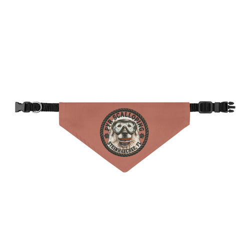 Pyr Scalloping Clip On Dog Bandana