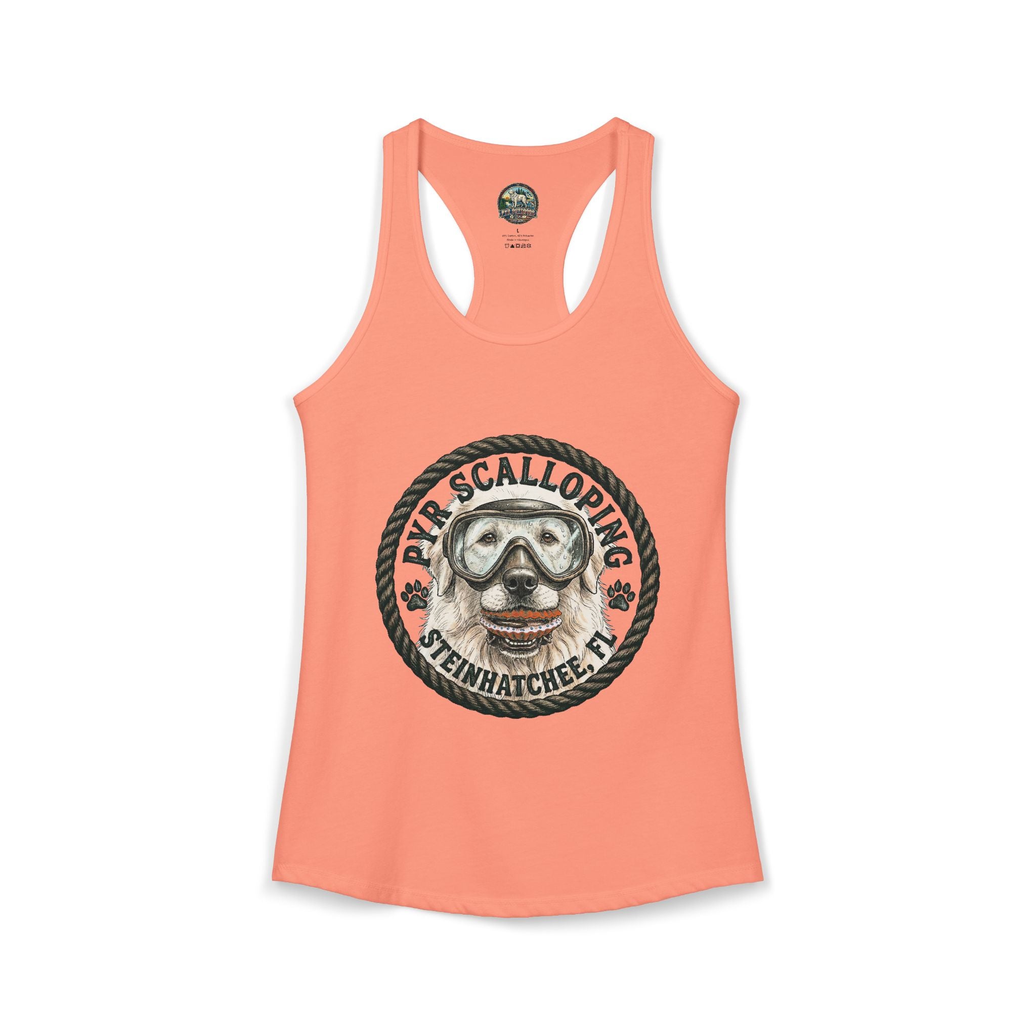 Pyr Scalloping Women's Racerback Tank