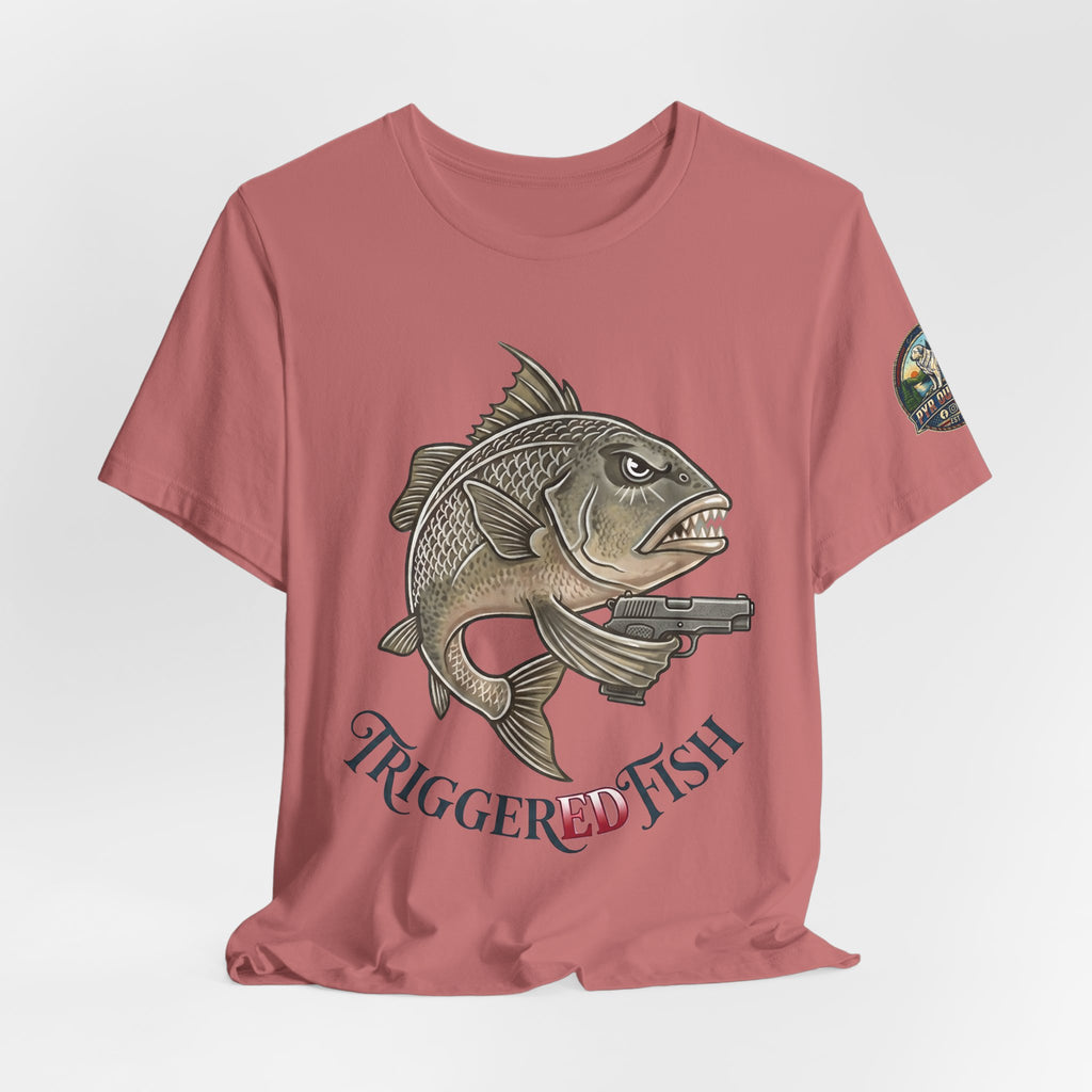 Triggerred Fish Graphic Tee