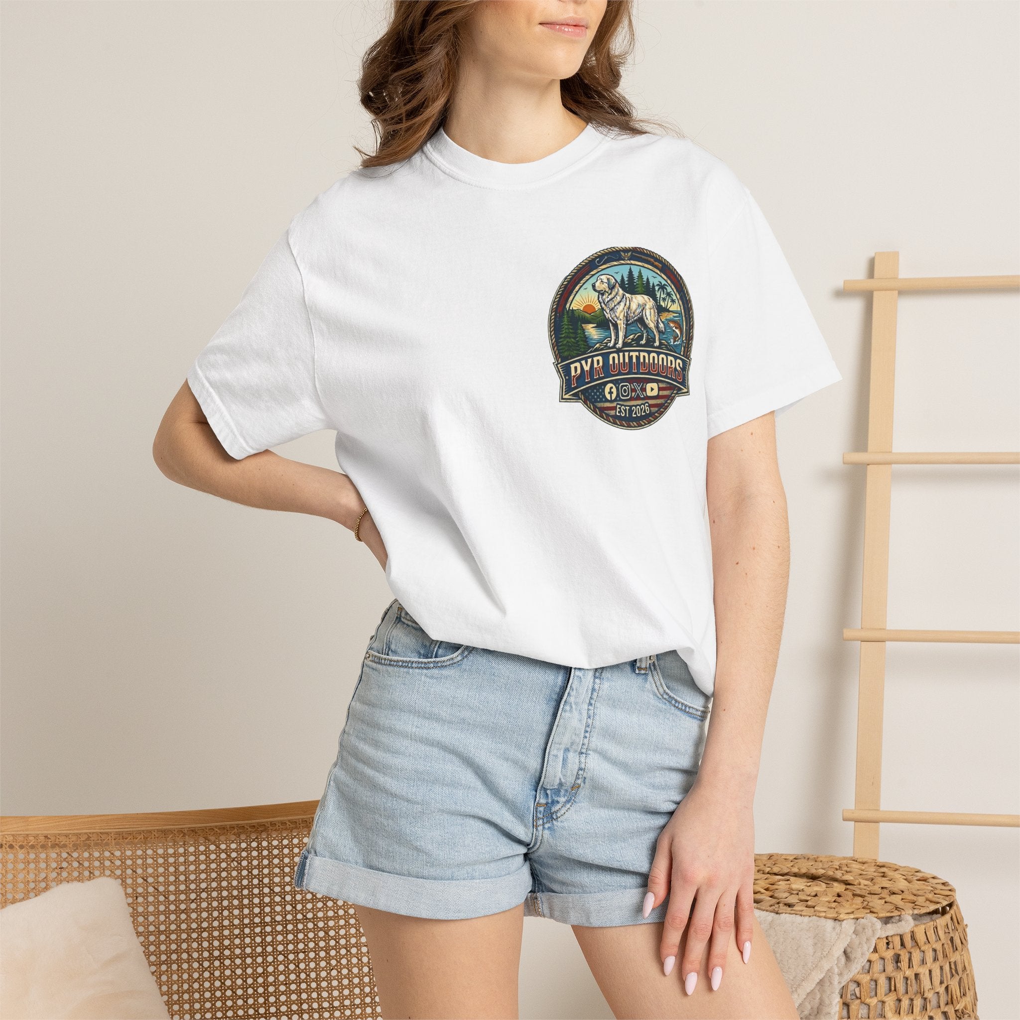 T-Shirt — Michigan Outdoors Vintage Wolf Graphic Tee