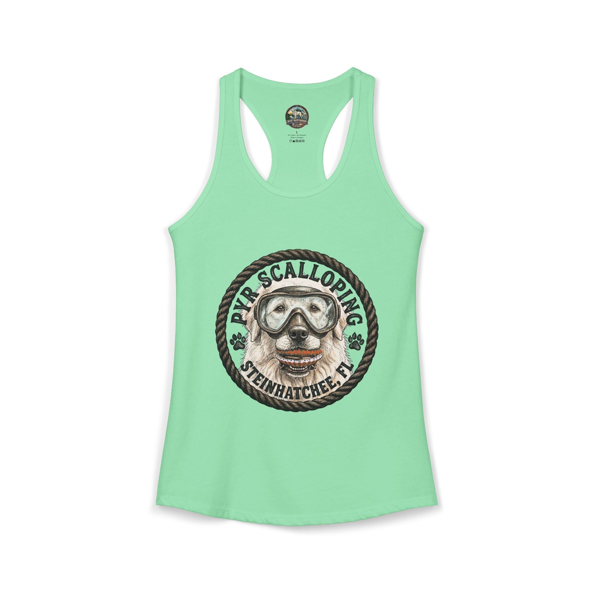 Pyr Scalloping Women's Racerback Tank
