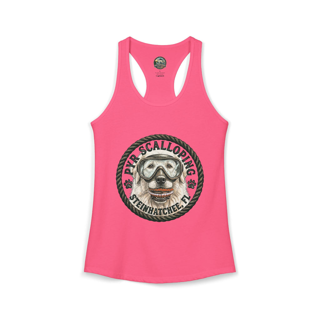 Women's Pyr Scalloping Racerback Tank