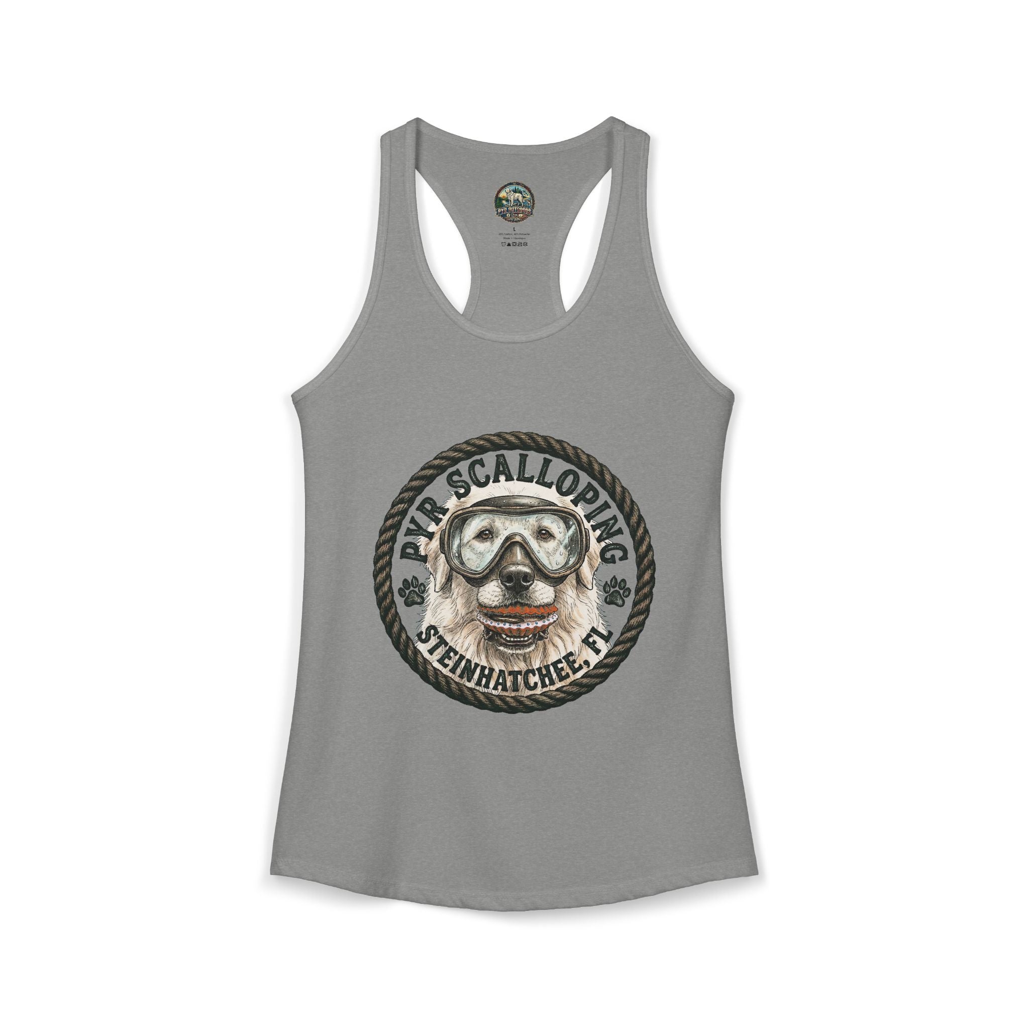 Pyr Scalloping Women's Racerback Tank