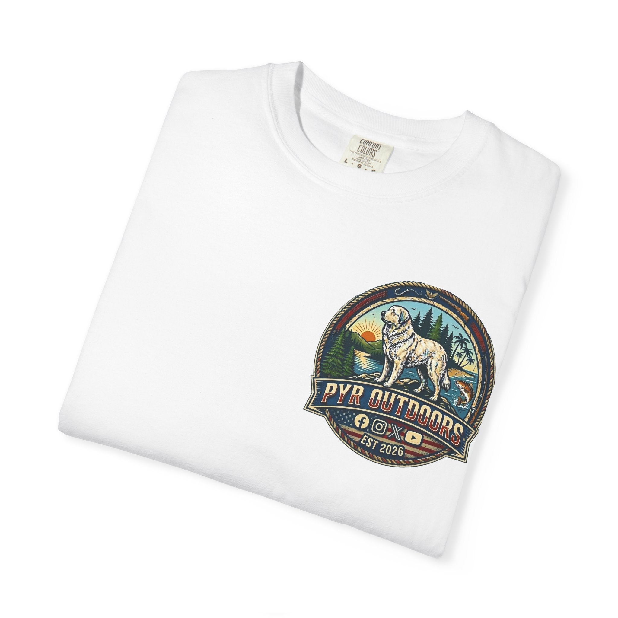 T-Shirt — Michigan Outdoors Vintage Wolf Graphic Tee