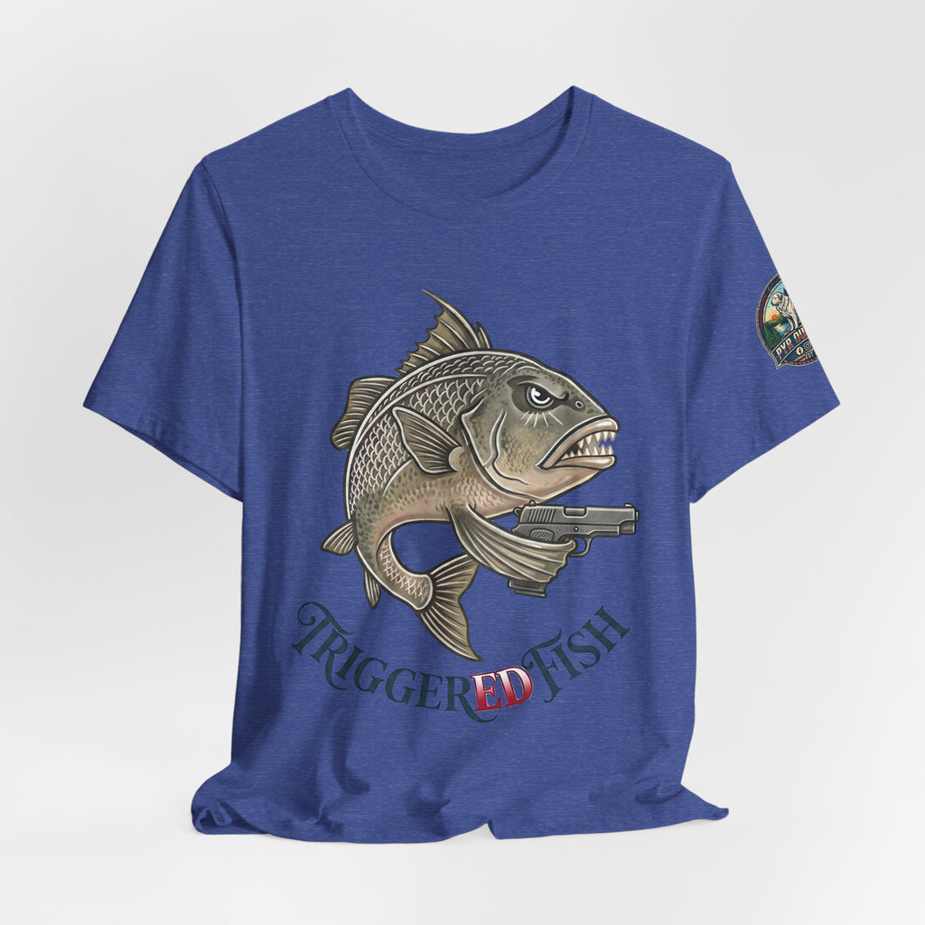 Triggerred Fish Graphic Tee